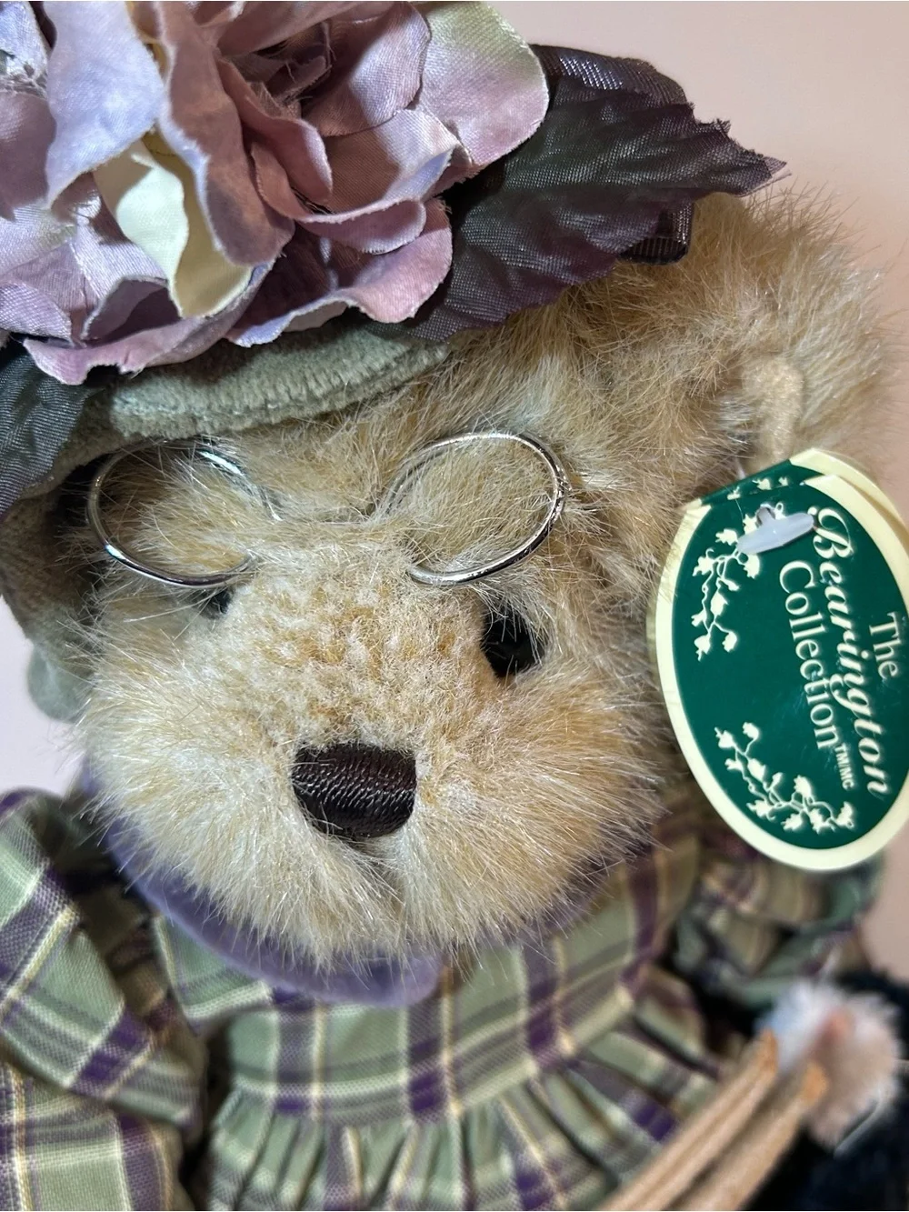 Bearington Collection Teddy Bear Plush Dressed Collectible Cottagecore Decor